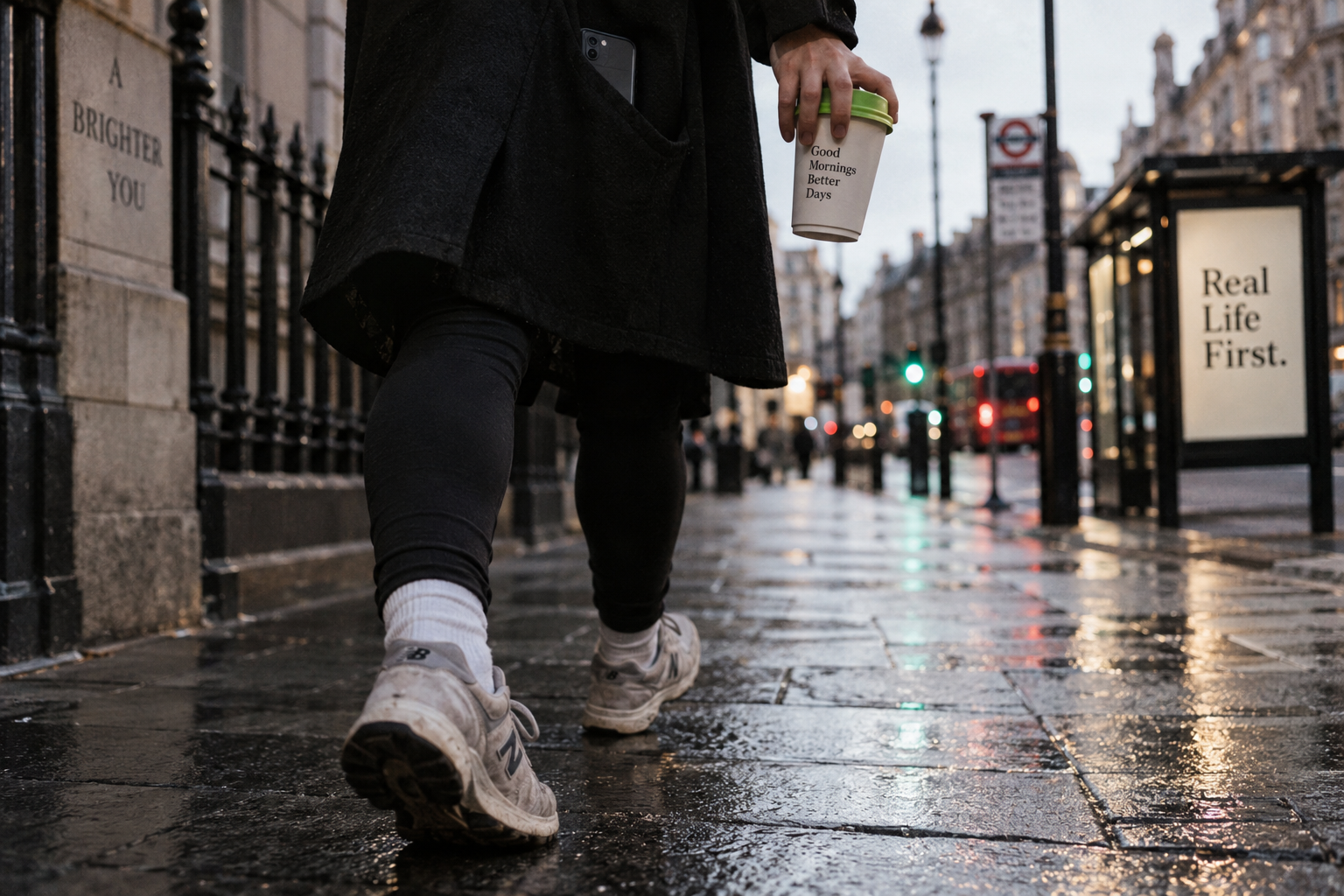 Photo — steps, city street